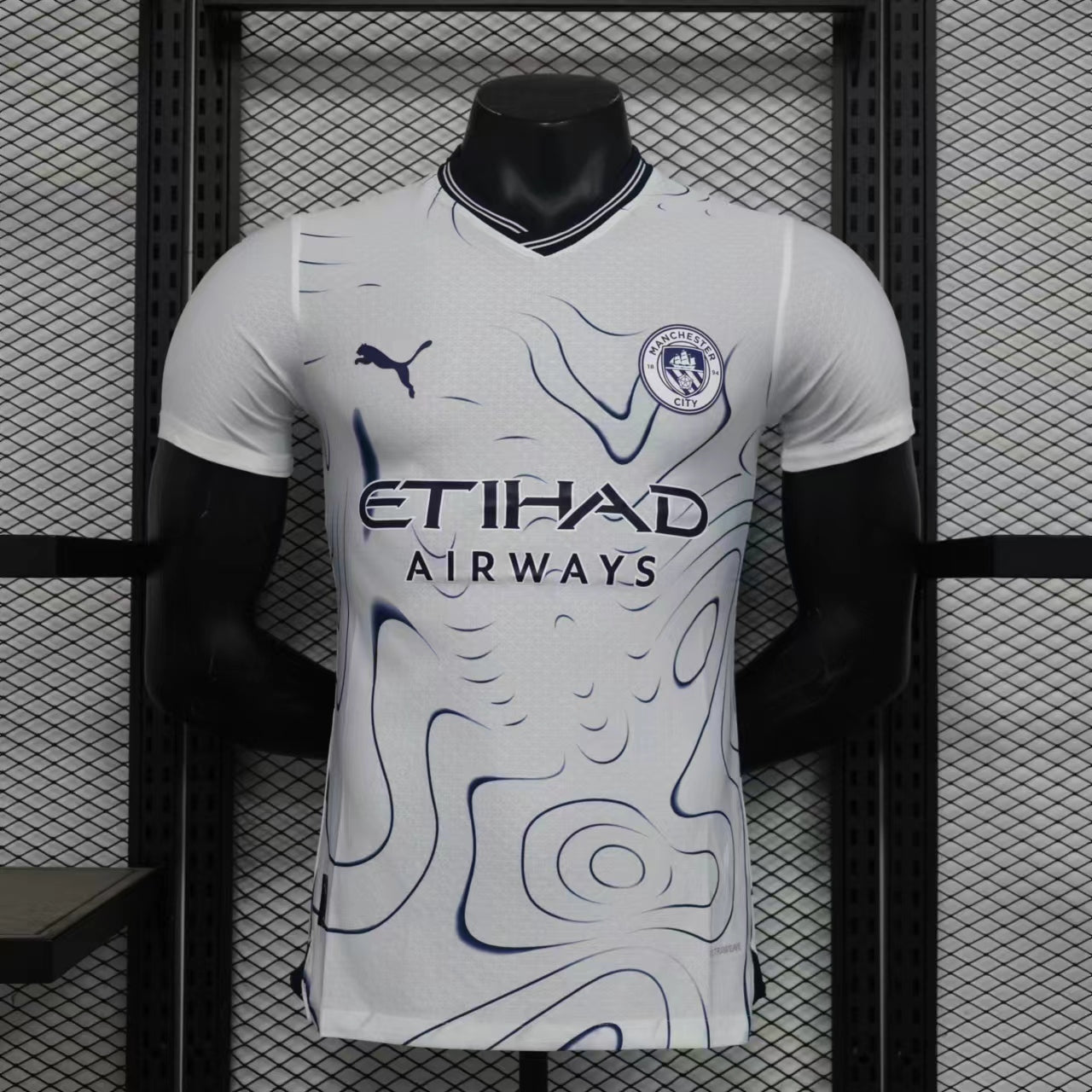 MANCHESTER CITY WHITE 23/24 PLAYER EDITION SHIRT