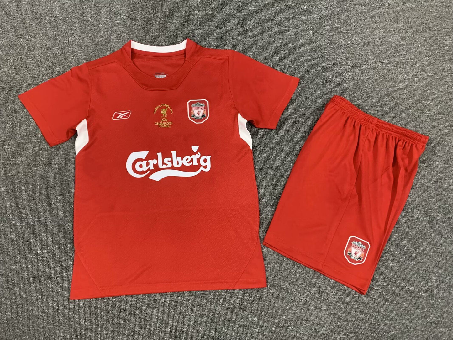 MAGLIA + PANTALONCINO BIMBO LIVERPOOL HOME 04/05