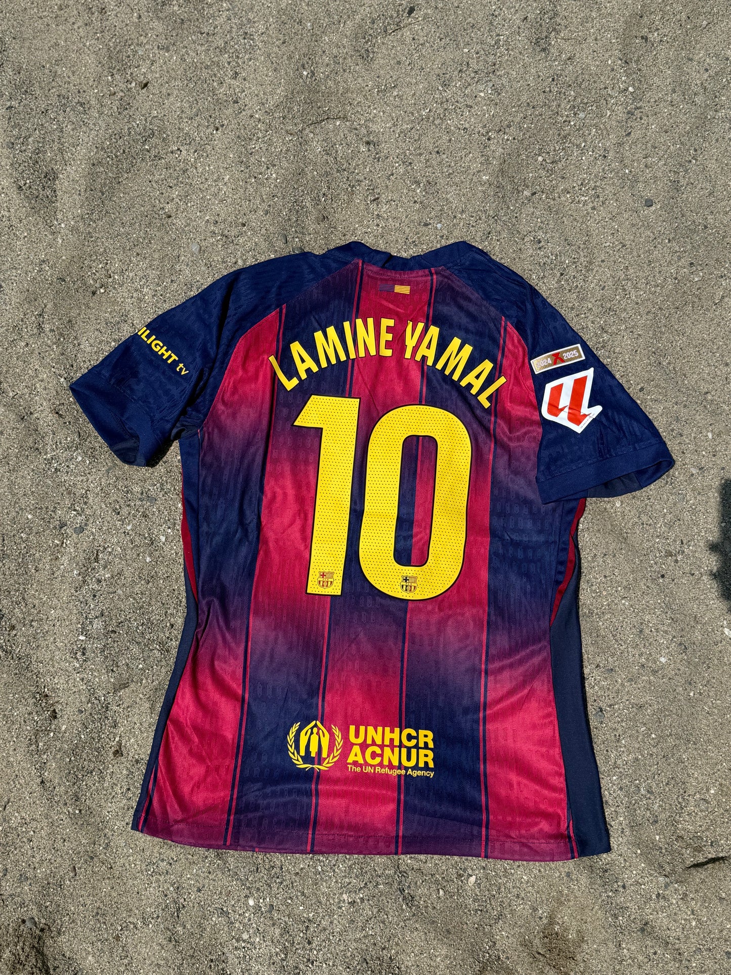 MAGLIA BARCELLONA HOME PLAYER LAMINE YAMAL SPEDIZIONE 24/48H 🚚⚡️