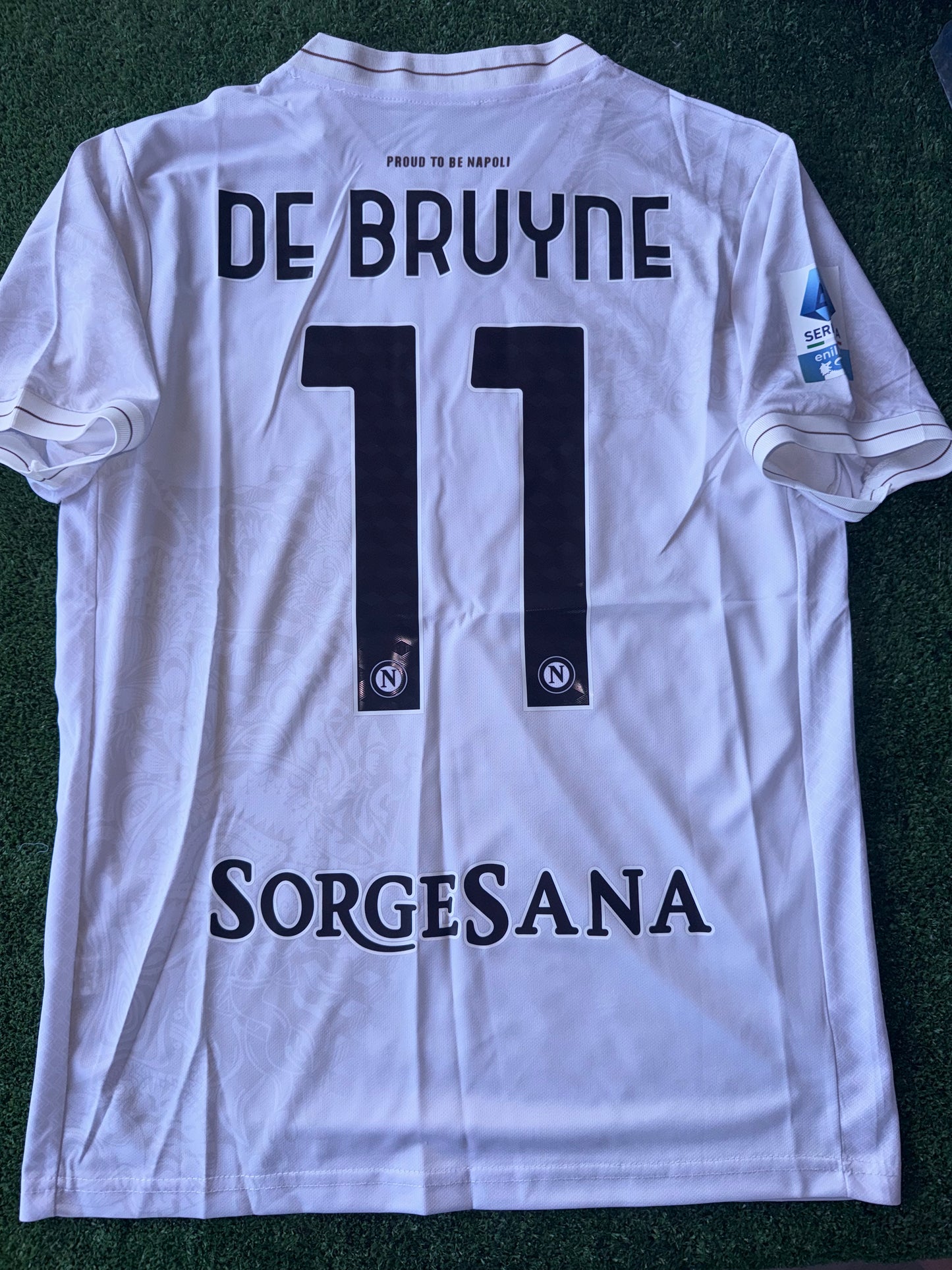 MAGLIA NAPOLI AWAY DE BRUYNE SPEDIZIONE 24/48H 🚚⚡️