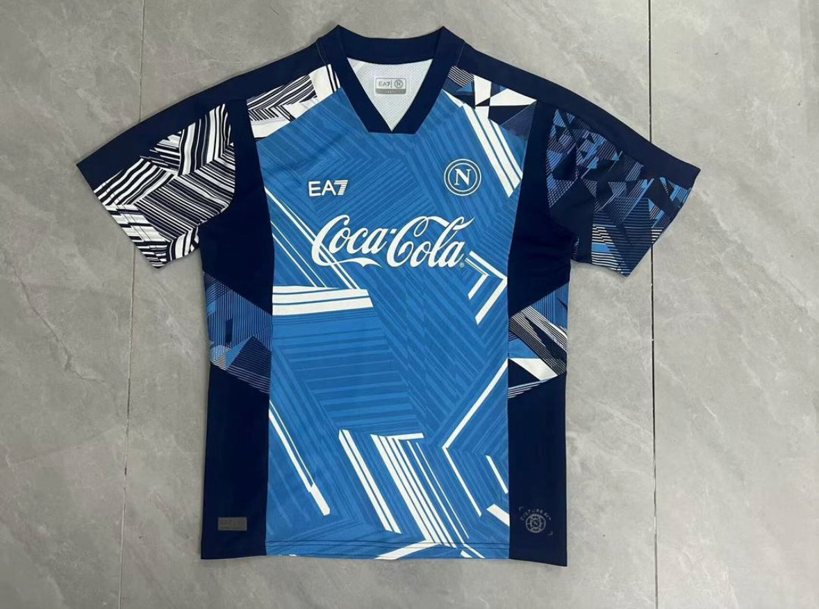 NAPLES PRE MATCH COCA COLA SHIRT 2024/25
