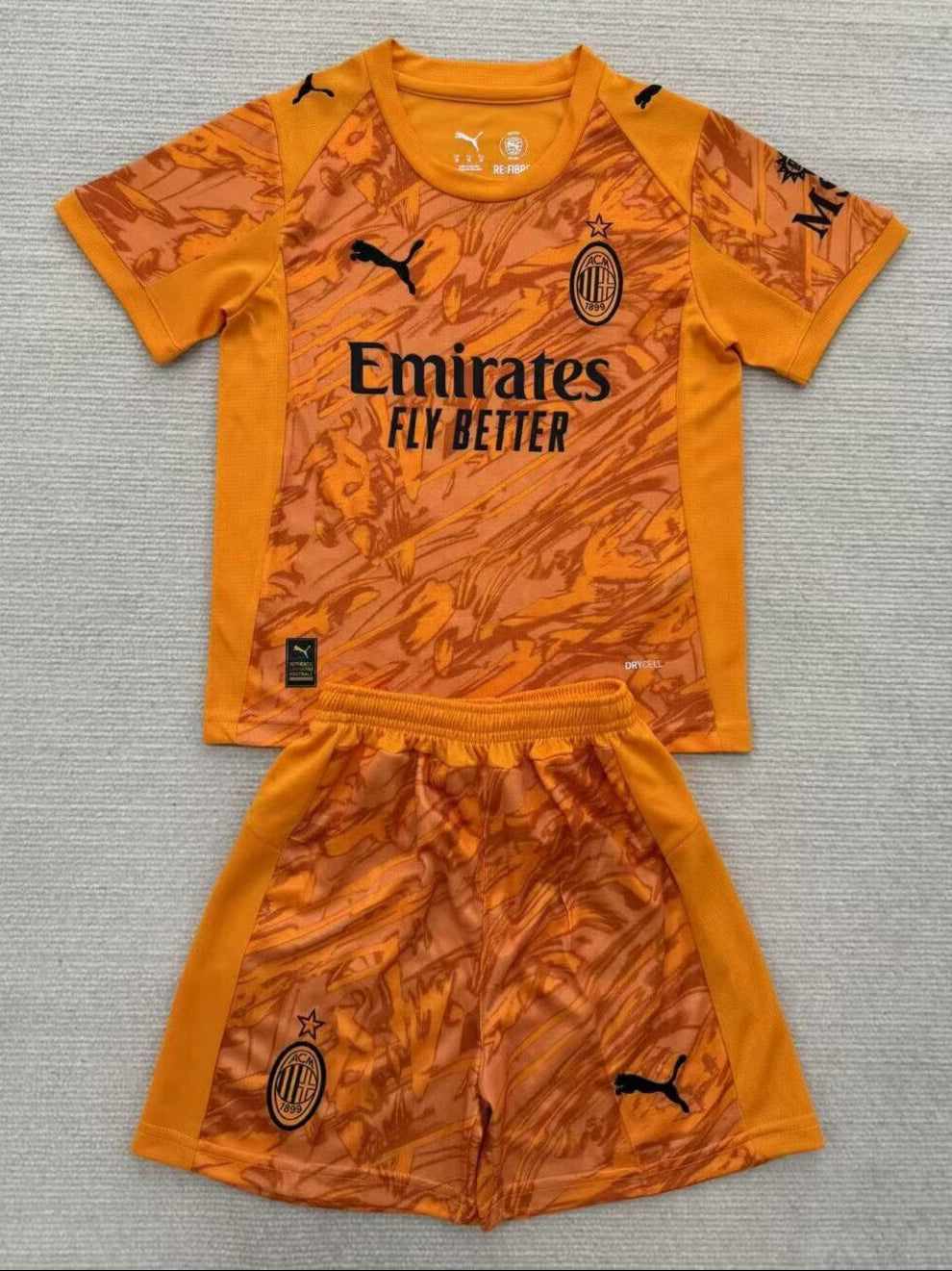MAGLIA + PANTALONCINO MILAN PORTIERE BIMBO 25/26