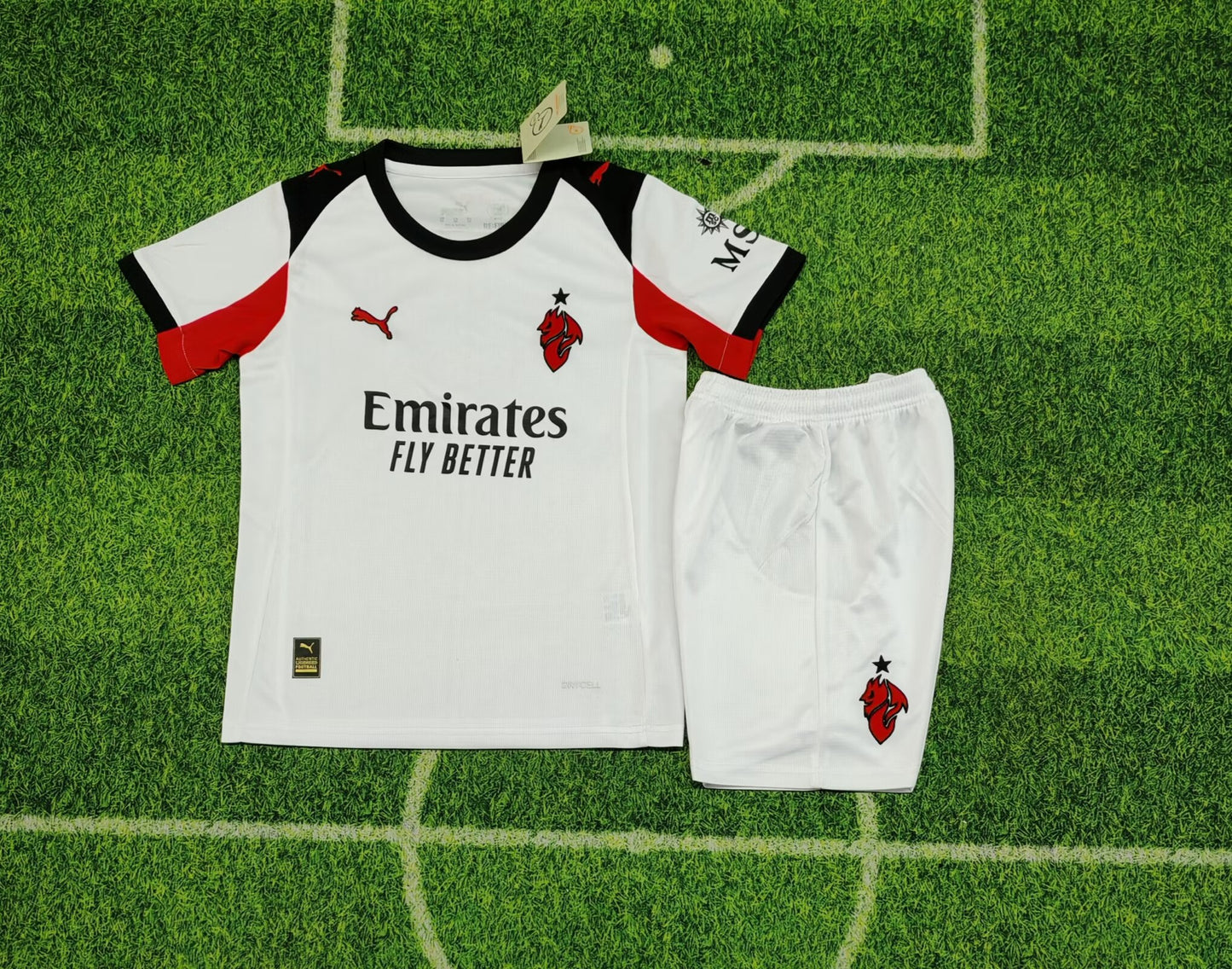 MAGLIA + PANTALONCINO MILAN AWAY BIMBO 25/26
