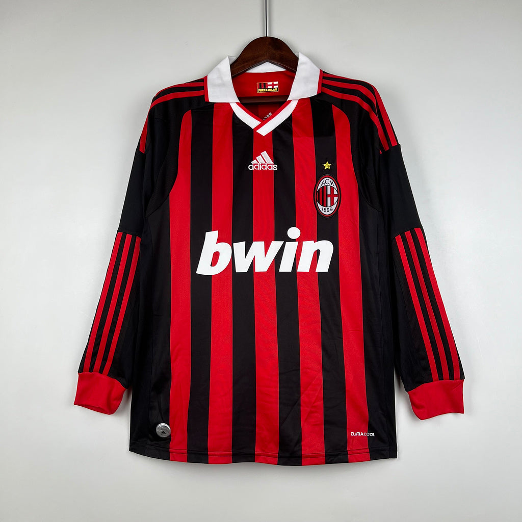 AC MILAN HOME 09/10 LONG SLEEVE