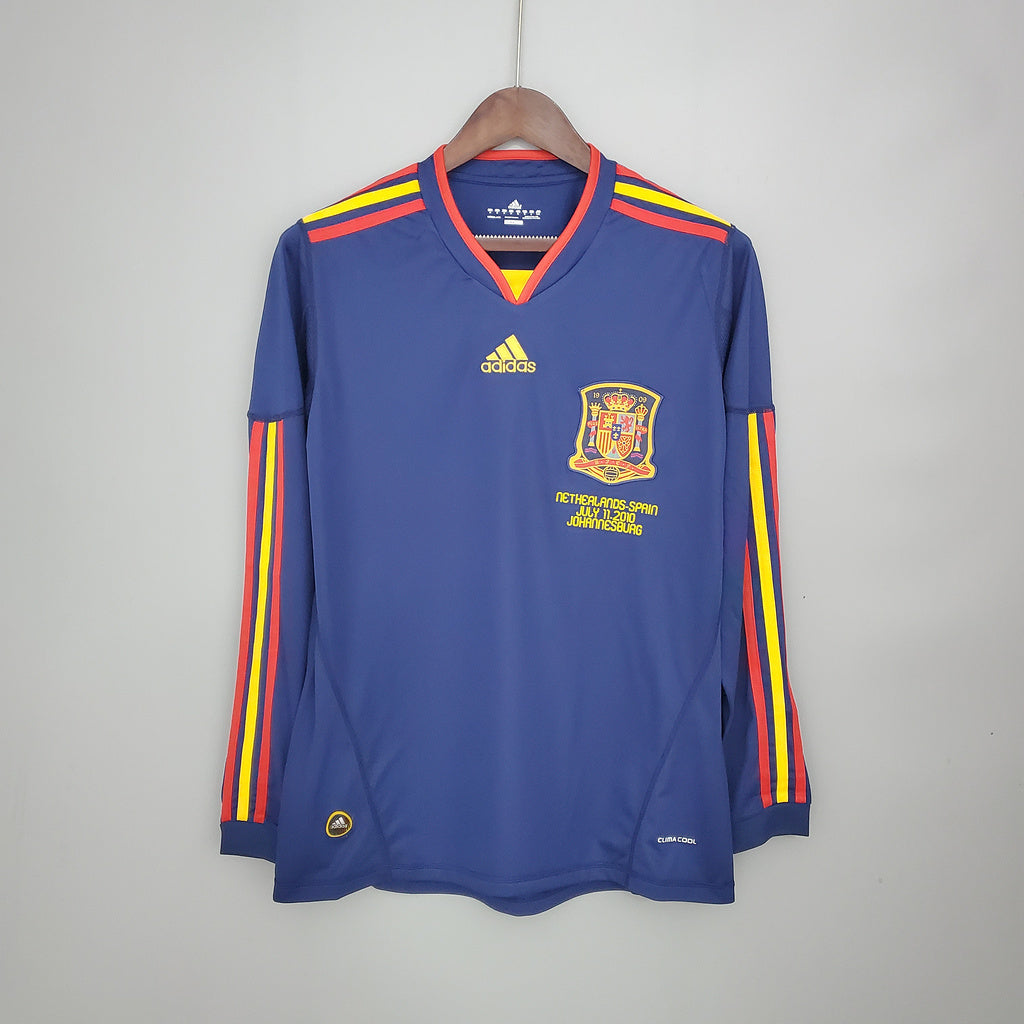 SPAIN AWAY 2010 LONG SLEEVE