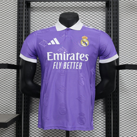 REAL MADRID AWAY PLAYER JERSEY 2024/25