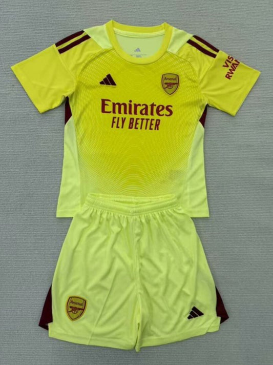 MAGLIA + PANTALONCINO ARSENAL PORTIERE BIMBO 25/26