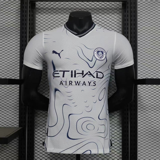 MANCHESTER CITY WHITE 23/24 PLAYER EDITION SHIRT