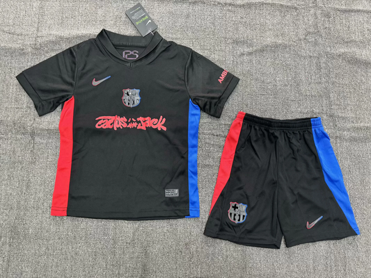 MAGLIA + PANTALONCINO BARCELLONA AWAY X TRAVIS SCOTT 24/25