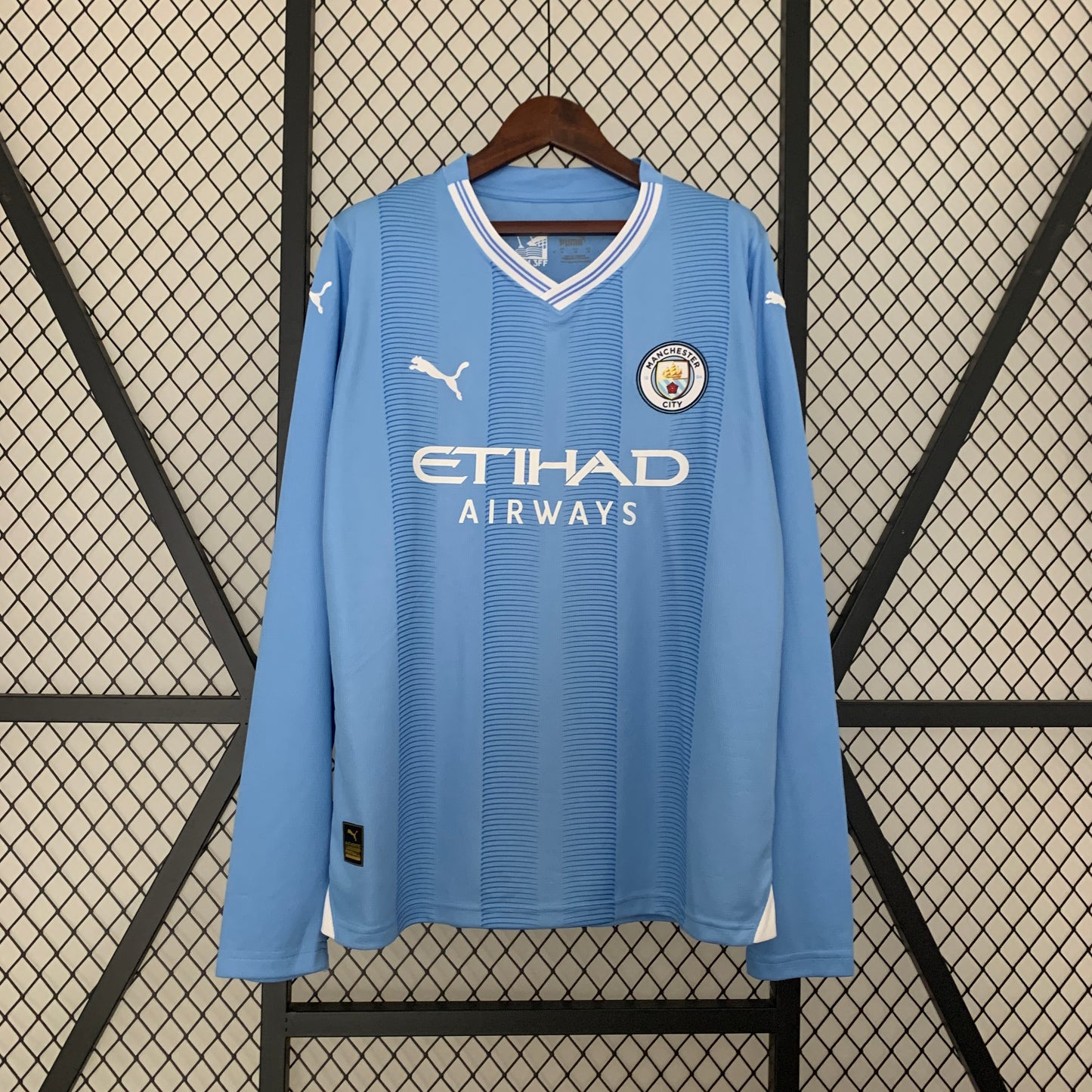 MANCHESTER CITY HOME 23/24 LONG SLEEVE SHIRT