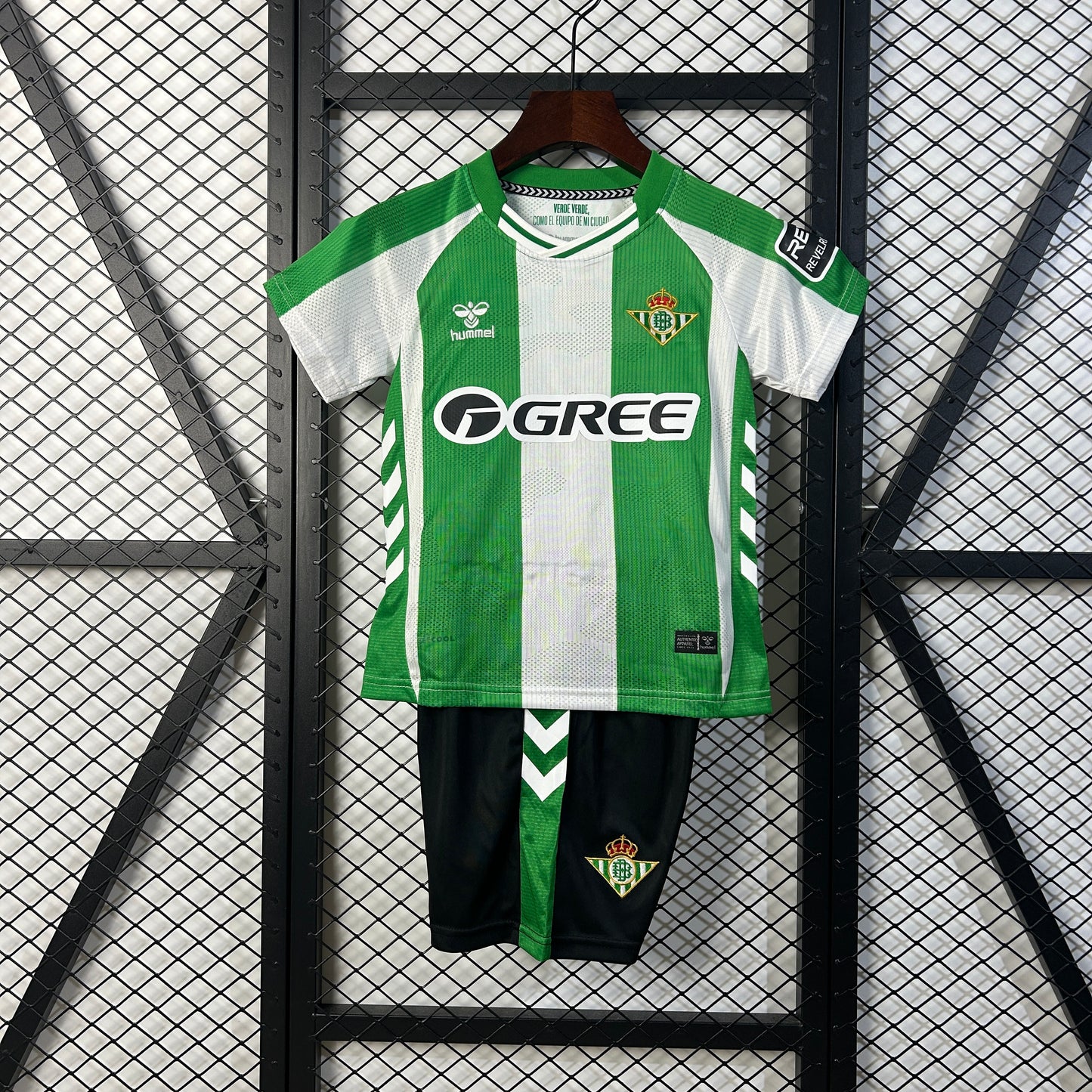 MAGLIA + PANTALONCINO REAL BETIS HOME BIMBO 25/26