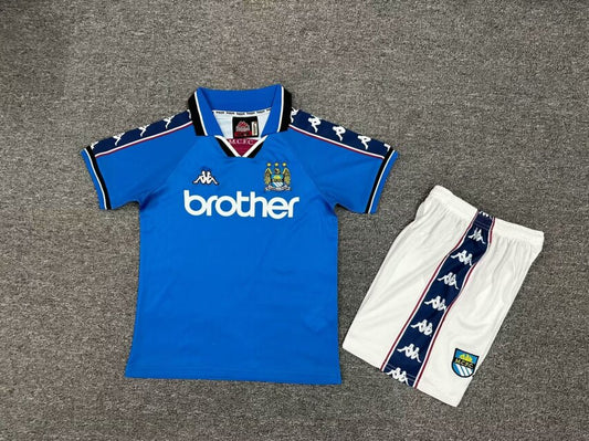 MAGLIA + PANTALONCINO BIMBO MANCHESTER CITY HOME 07/08