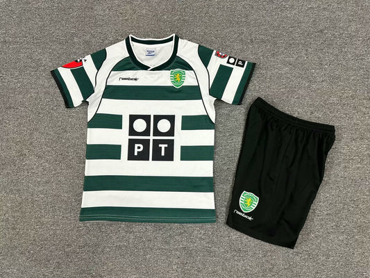 MAGLIA + PANTALONCINO BIMBO SPORTING LISBONA 01/03