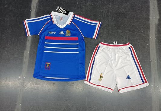 MAGLIA + PANTALONCINO BIMBO FRANCIA 1998 HOME