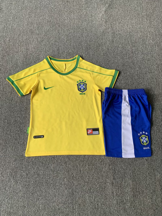 MAGLIA + PANTALONCINO BIMBO BRASILE 1998