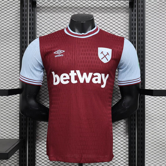 WEST HAM HOME PLAYER JERSEY 2024/25