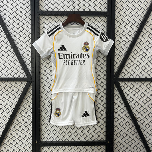MAGLIA + PANTALONCINO REAL MADRID HOME BIMBO 25/26