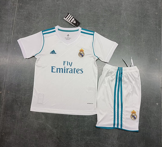 MAGLIA + PANTALONCINO BIMBO REAL MADRID HOME 17/18