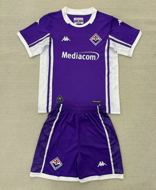 MAGLIA + PANTALONCINO FIORENTINA HOME BIMBO 25/26