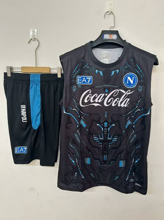 CANOTTA + PANTALONCINO NAPOLI ALLENAMENTO BIMBO 25/26