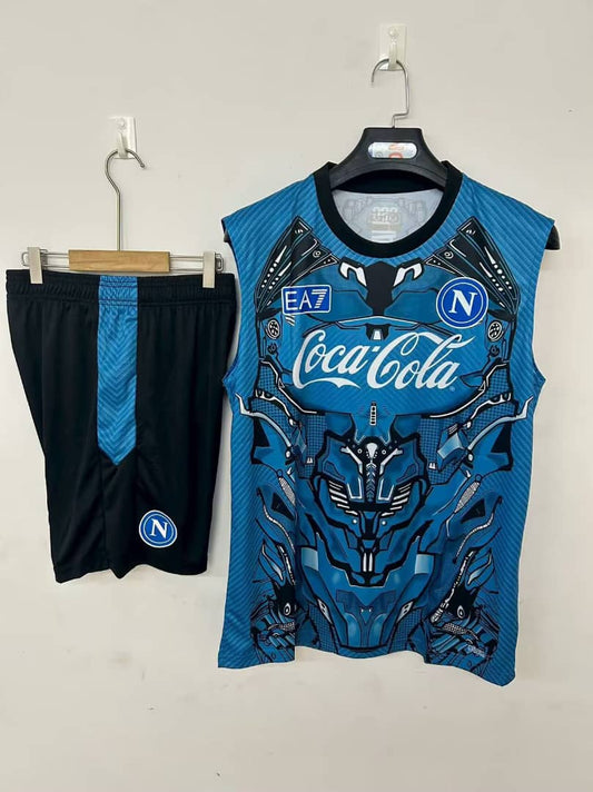 CANOTTA + PANTALONCINO NAPOLI ALLENAMENTO BIMBO 25/26