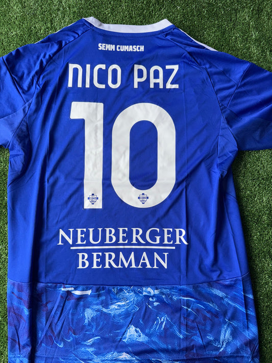 MAGLIA COME HOME 2025/26 NICO PAZ 10 SPEDIZIONE 24/48H 🚚⚡️