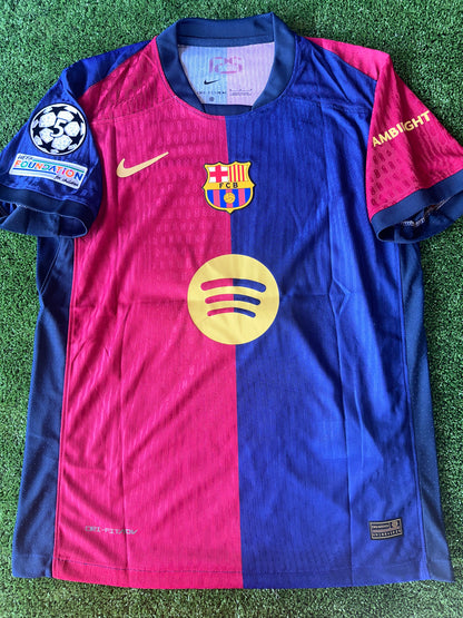 BARCELONA HOME PLAYER SHIRT 2024/25
