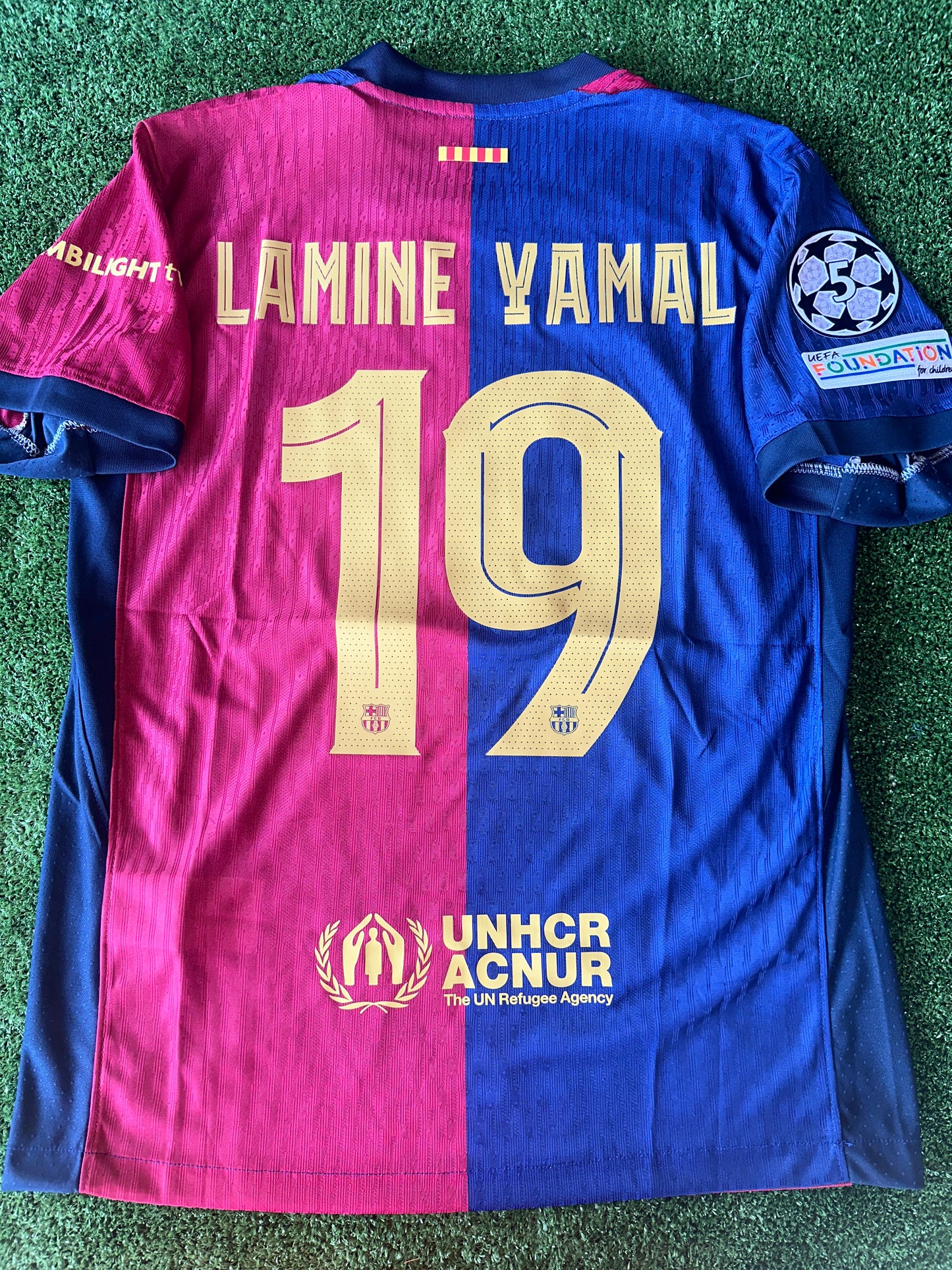 BARCELONA HOME PLAYER SHIRT 2024/25
