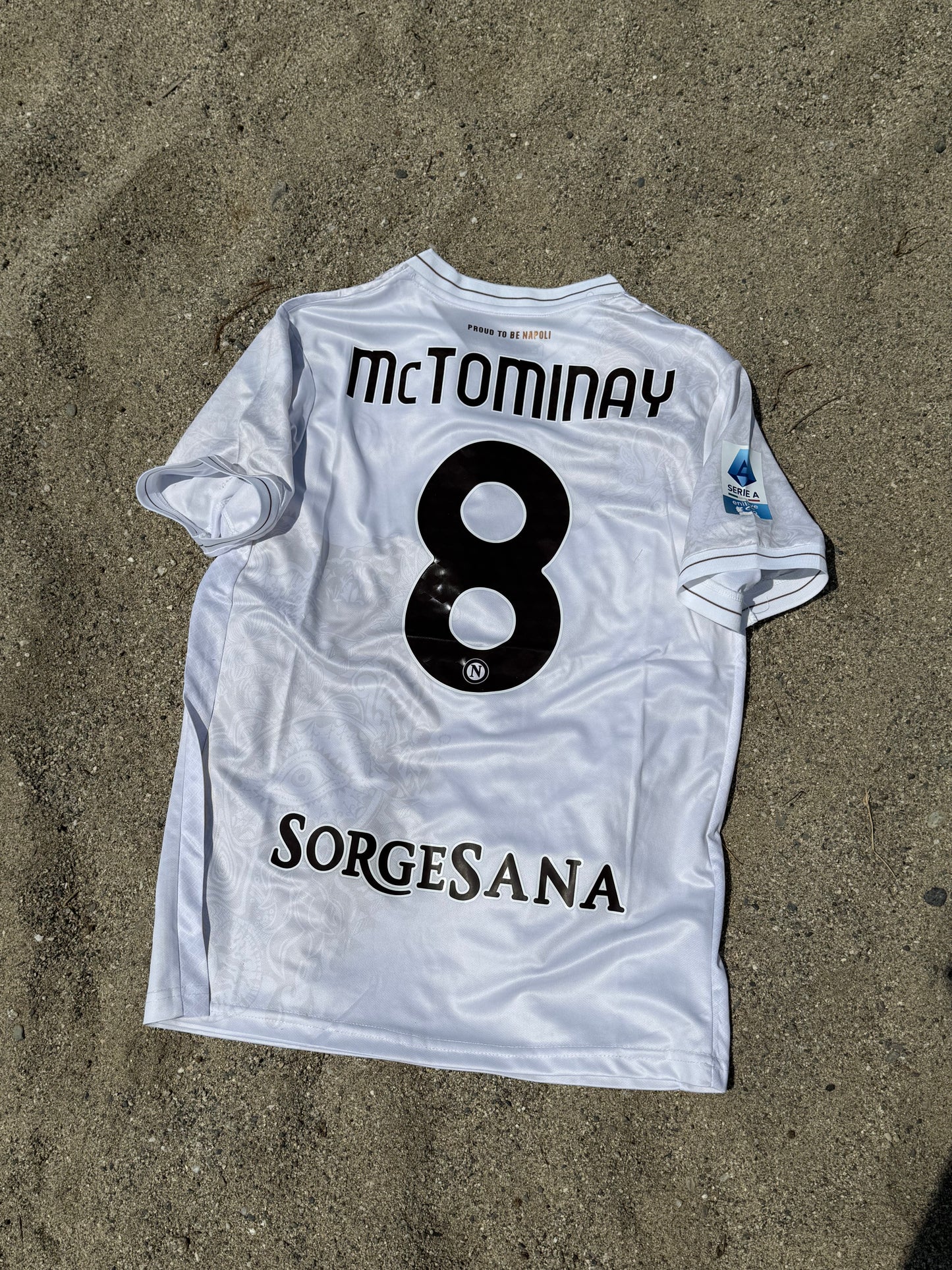 MAGLIA NAPOLI AWAY Mc TOMINAY SPEDIZIONE 24/48H 🚚⚡️