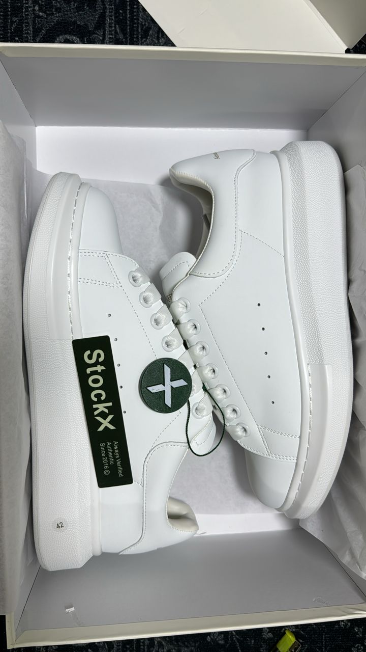 ALEXANDER MCQUEEN WHITE SHOES
