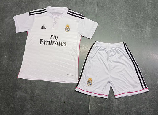 MAGLIA + PANTALONCINO BIMBO REAL MADRID HOME 14/15