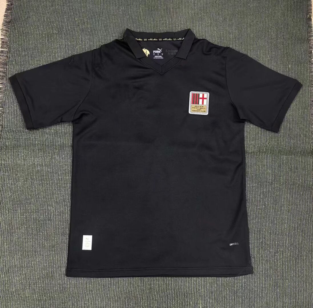 MAGLIA MILAN CELEBRATIVA 125 ANNI NERA 2024/25
