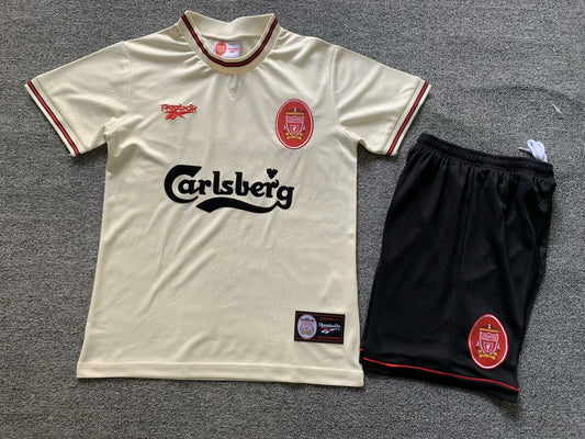 MAGLIA + PANTALONCINO BIMBO LIVERPOOL AWAY 96/97