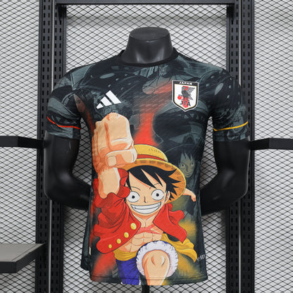 MAGLIA GIAPPONE ONE PEACE LUFFY 4 PLAYER (TESSUTO TECNICO)