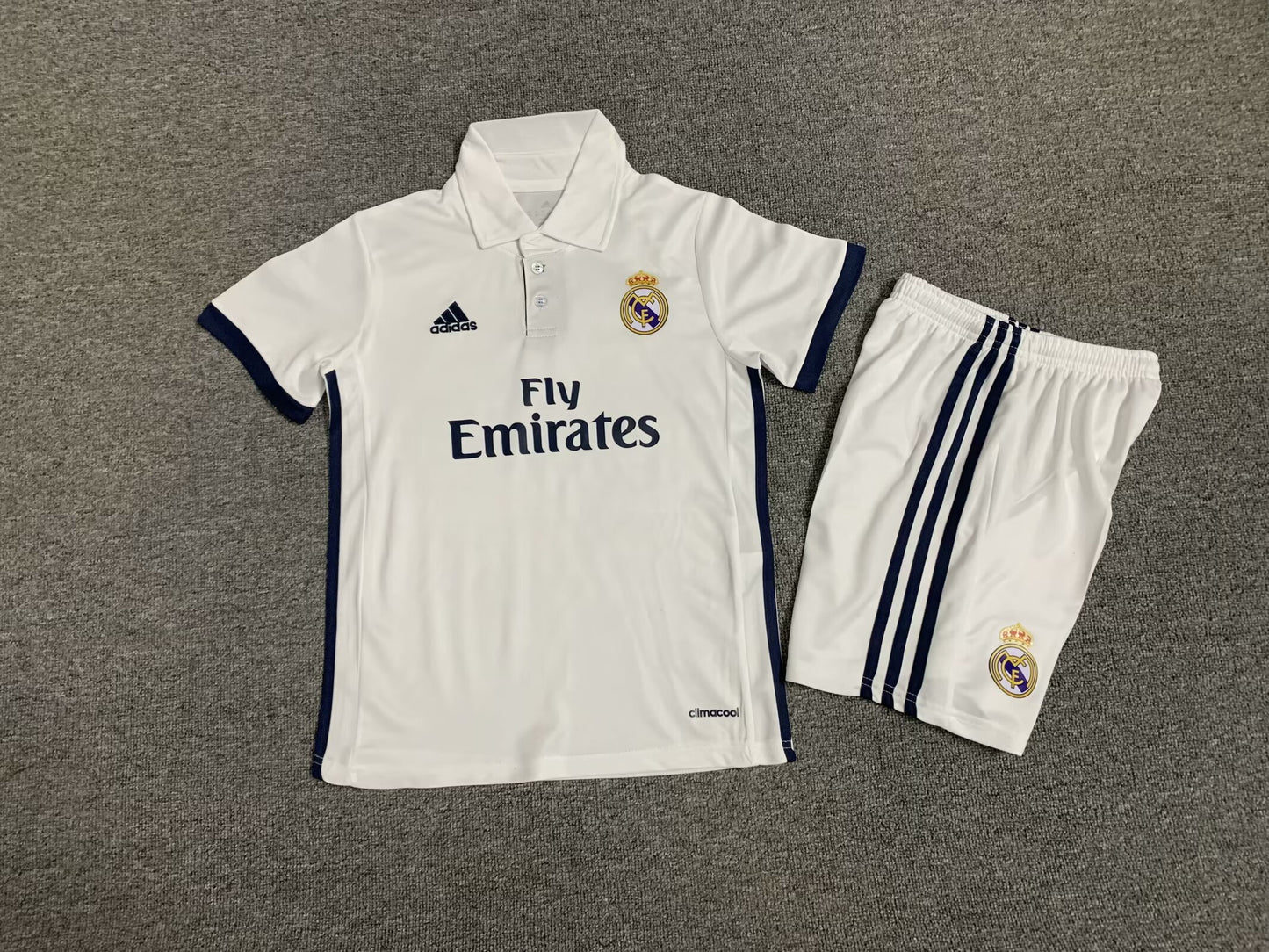 MAGLIA + PANTALONCINO BIMBO REAL MADRID HOME 16/17