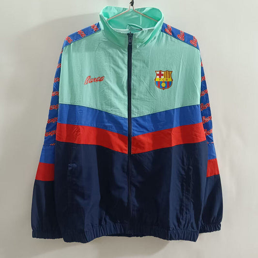 GIACCA A VENTO VINTAGE BARCELLONA AZZURRA 2025/26