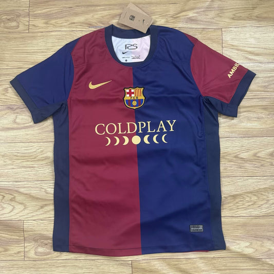 BARCELONA HOME SHIRT SPECIAL COLDPLAY 2024/25