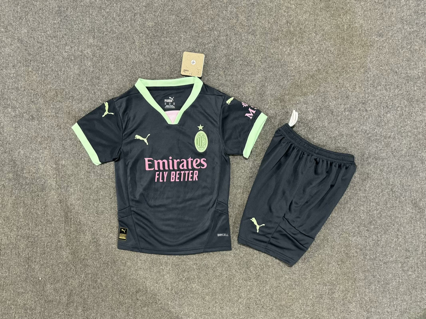 MAGLIA + PANTALONCINO MILAN AWAY BIMBO 24/25