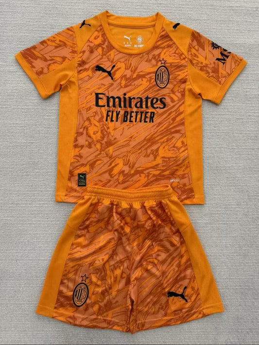 MAGLIA + PANTALONCINO MILAN PORTIERE BIMBO 25/26