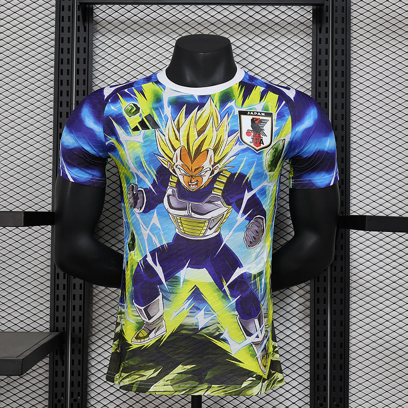 MAGLIA GIAPPONE DRAGON BALL VEGETA PLAYER (TESSUTO TECNICO)