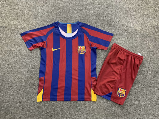 MAGLIA + PANTALONCINO BIMBO BARCELLONA HOME 05/06