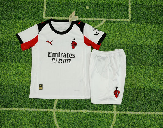 MAGLIA + PANTALONCINO MILAN AWAY BIMBO 25/26