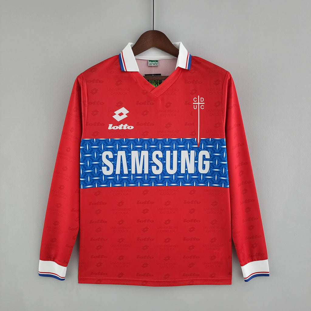 DEPORTIVO UNIVERSIDAD CATÓLICA THIRD AWAY 1996 MANICA LUNGA