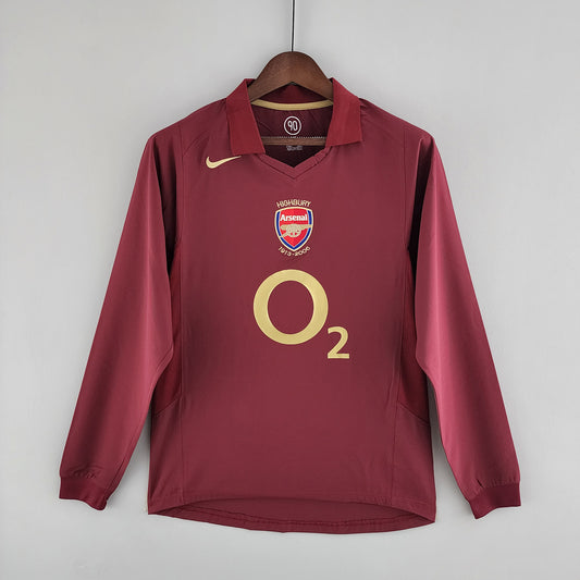ARSENAL HOME 05/06 MANICA LUNGA