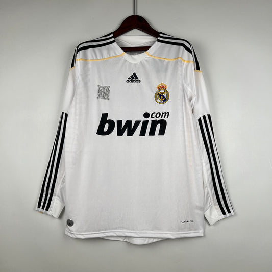 REAL MADRID HOME 09/10 LONG SLEEVE
