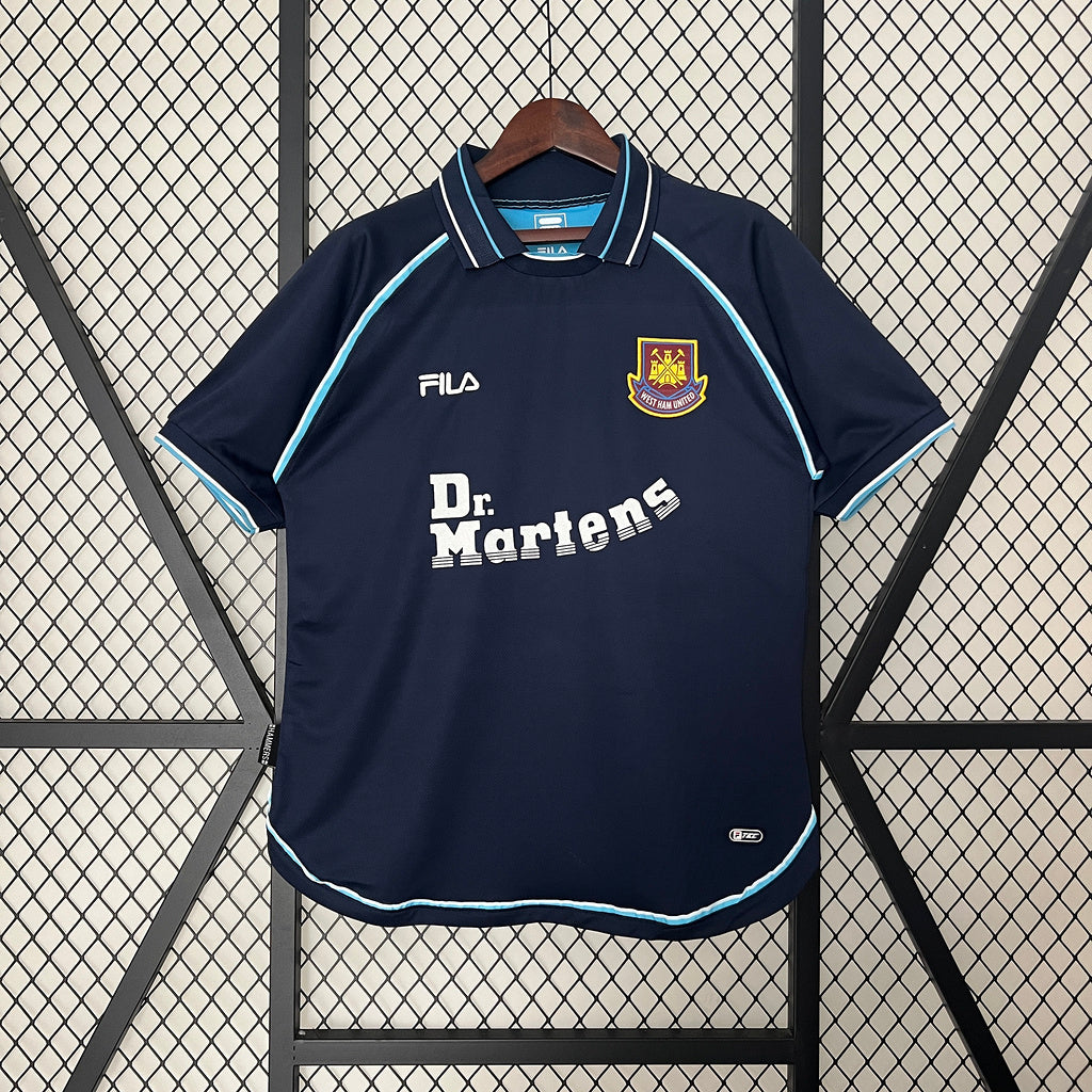 WEST HAM UNITED THIRD AWAY 99/01