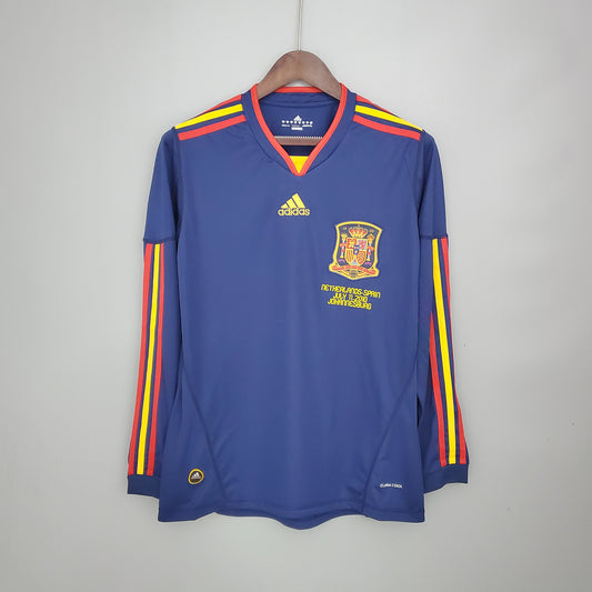 SPAIN AWAY 2010 LONG SLEEVE